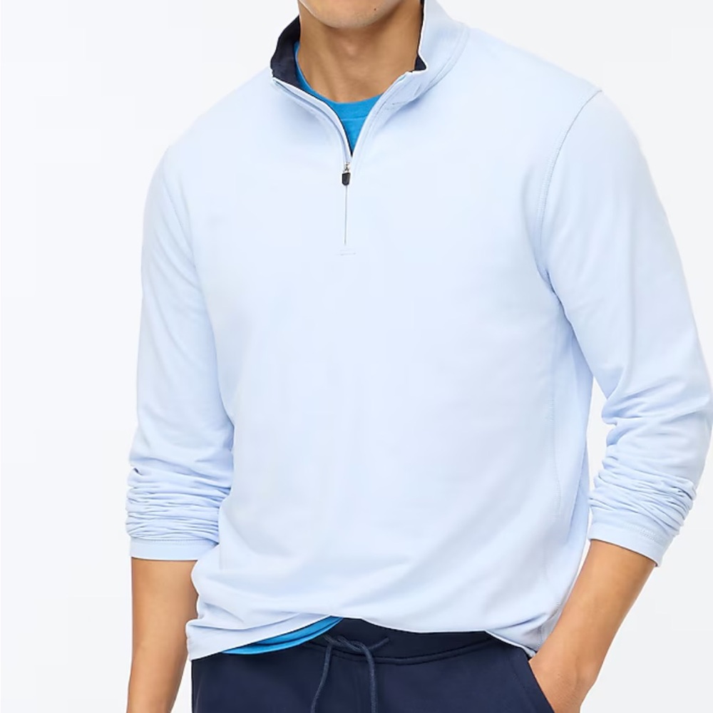Jcrew Performance Half Zip- New!